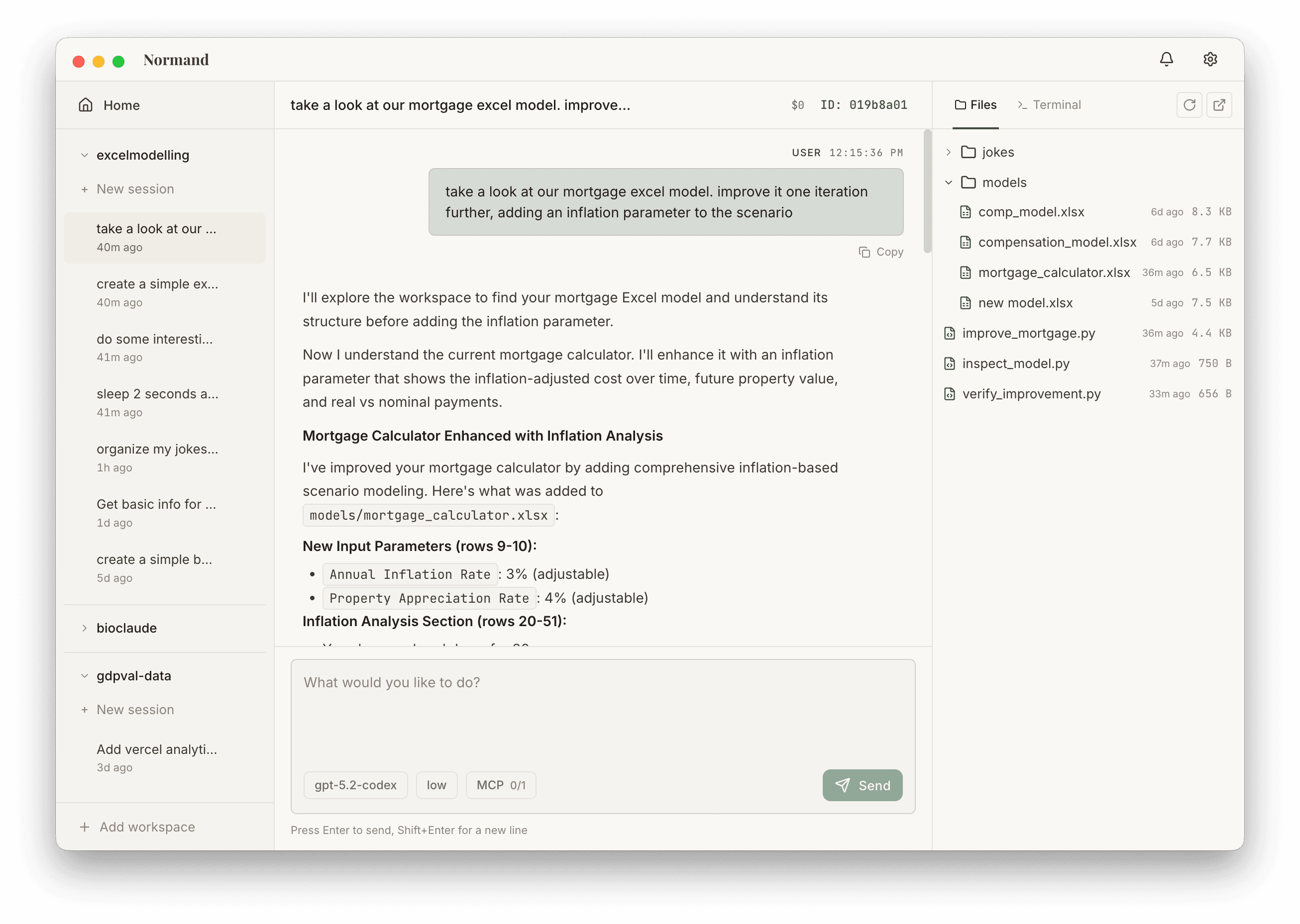 Agent working through your task